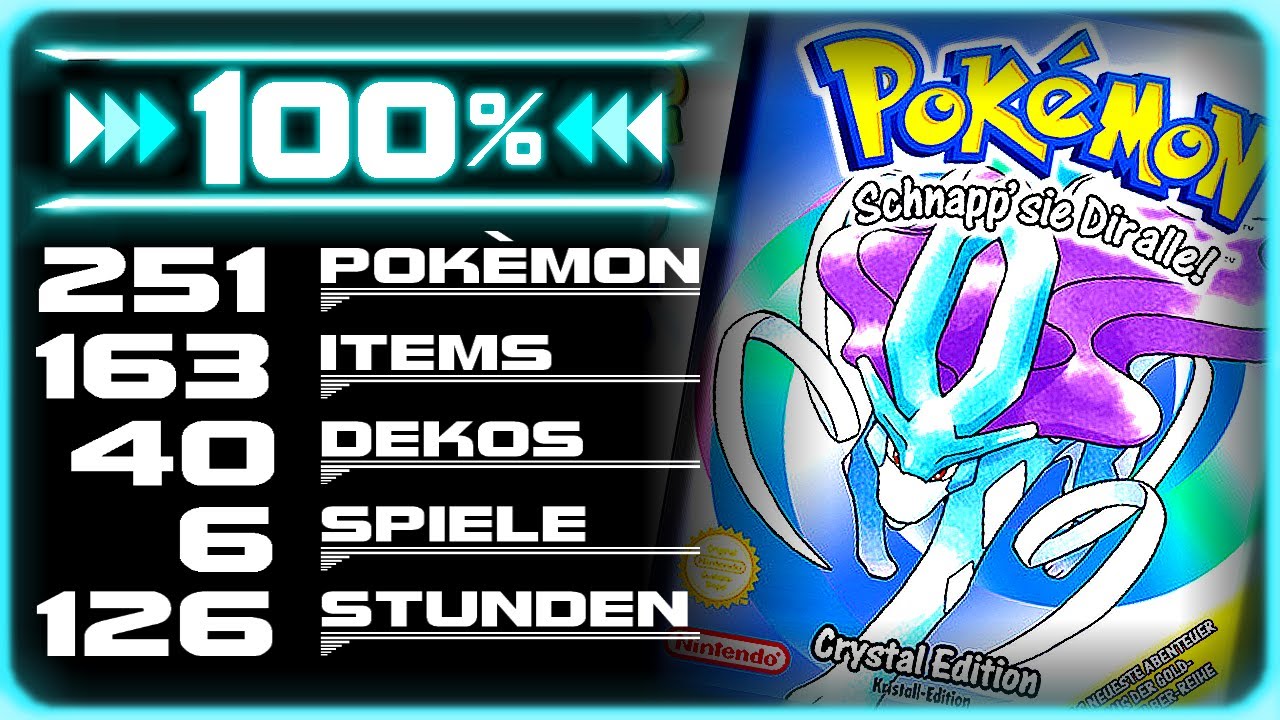Ich habe den PERFEKTEN Pokémon Kristall Spielstand