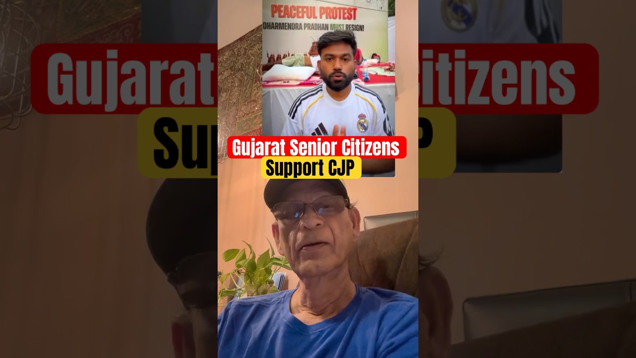 Senior Citizens of India Support a Well Educated Party Founder Abhijeet Dipke #cjp #seniorcitizens