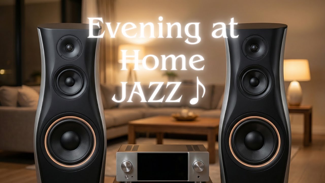 Cozy Evening Jazz at Home 🛋️ | Calm Jazz for Relaxing Living Rooms