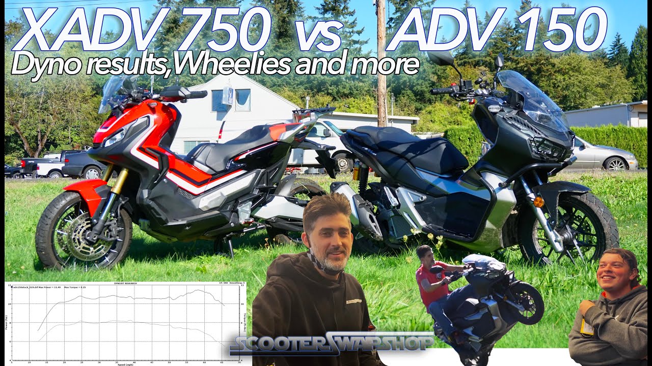 We dyno the Adv 150 and show you around the XADV