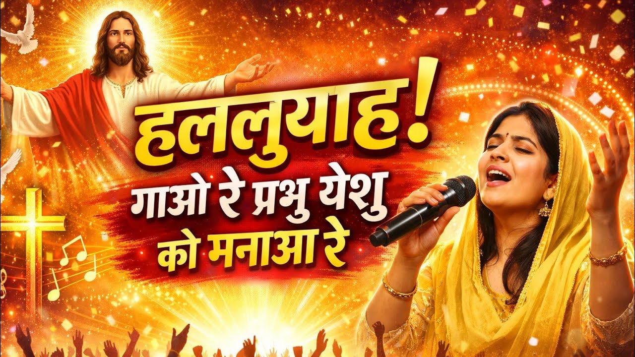 Hallelujah gao ri, Prabhu Yishu ko manao re Christian Worship Song 