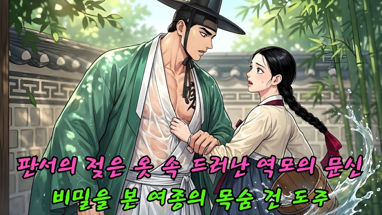 물 긷던 여종이 실수로 판서의 옷을 적시고 가슴에 새겨진 역모의 문신을 목격한 후 휘말리게 된 피와 눈물로 얼룩진 애절하고 비극적인 사랑의 도주