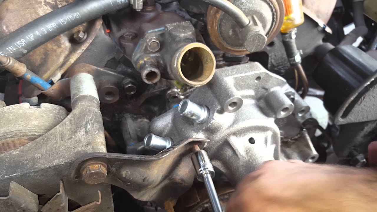 Water pump install on 71' Ford F100