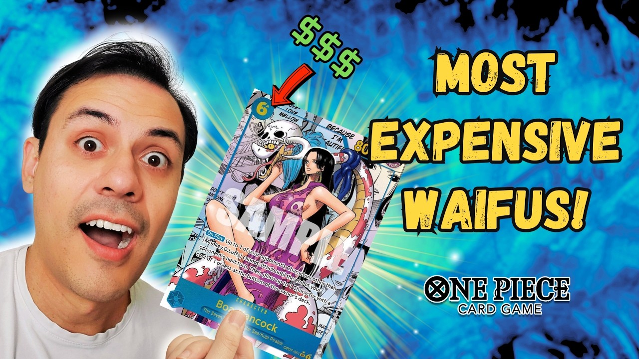 TOP 10 MOST EXPENSIVE ONE PIECE WAIFU CARDS! One Piece TCG #onepiecetcg
