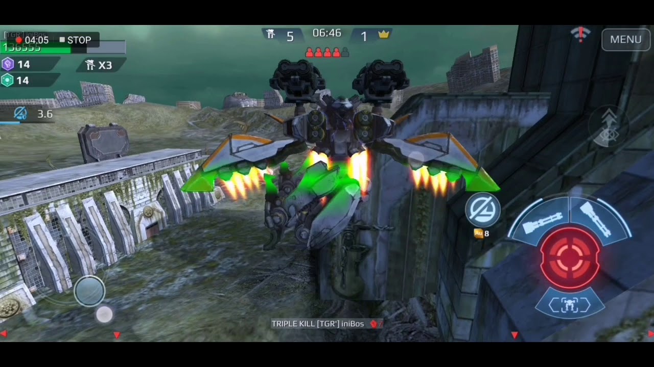 100 PERCENT WINS | 14 KILLS AVERAGE | 2.2 MILLION DAMAGE with War Robots Legendary Pilots update 5.1