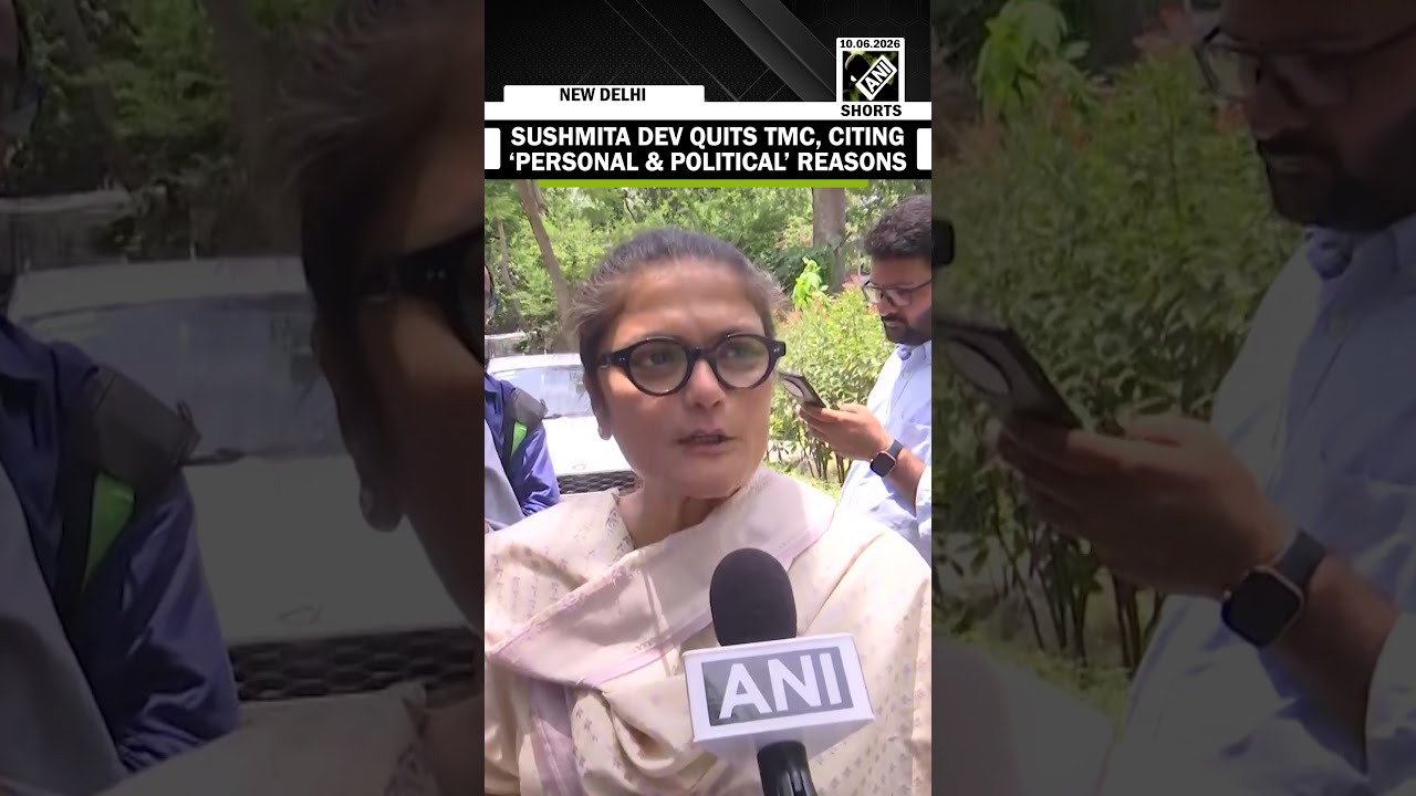 Sushmita Dev resigns from TMC and Rajya Sabha, cites personal and political reasons