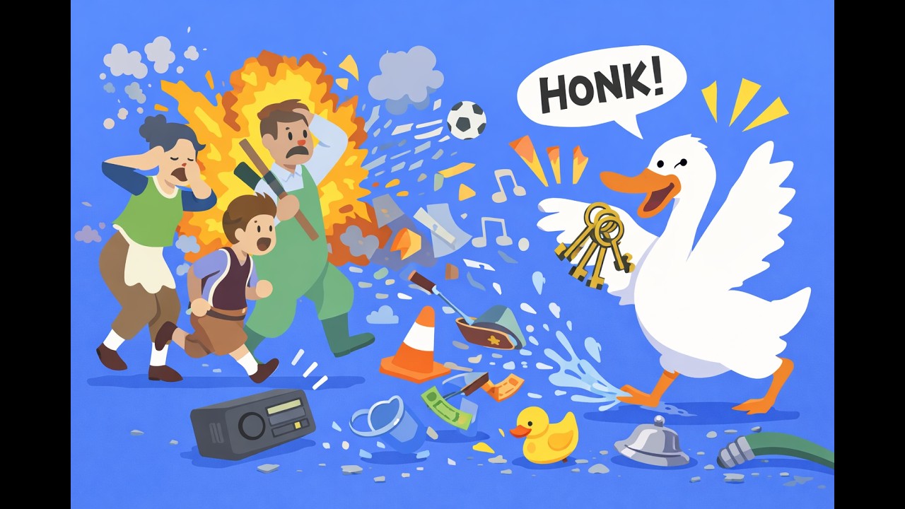 This Goose Has No Mercy 😭