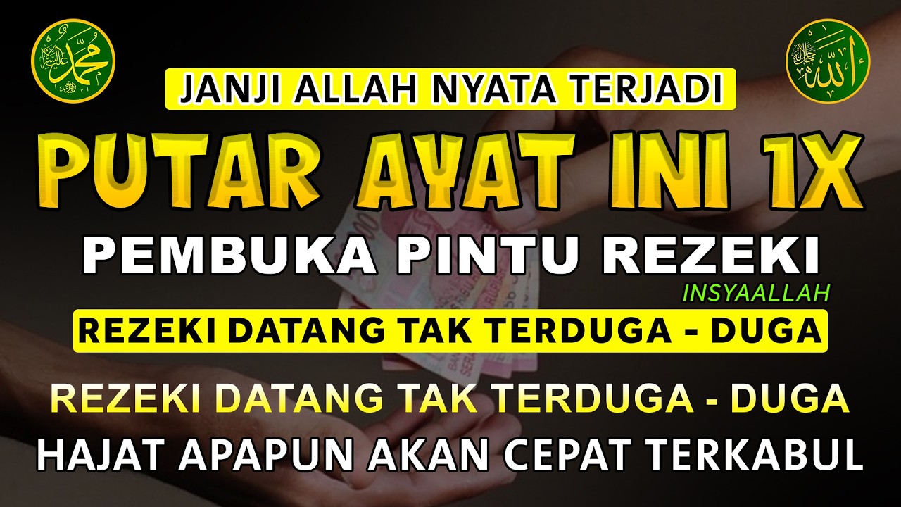 Bacaan Dahsyat! Satu Kali Putar Bisa Datangkan Kekayaan