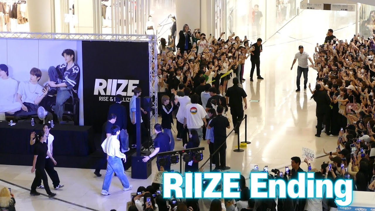 RIIZE(라이즈) - Fantastic Ending |  First Fan Sign Event