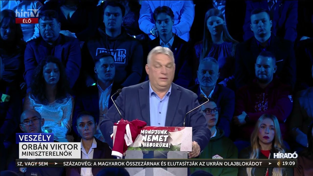 Orbán Viktor: Fenyeget egy jelentős világpiaci energia-áremelkedés - HírTV