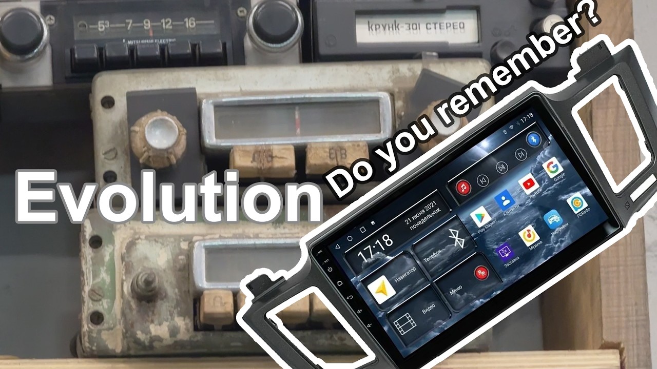 Before Touchscreens: When Car Radios Were Masterpieces (4K)