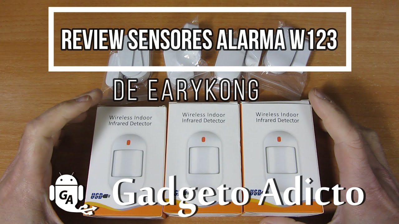 Análisis Sensores compatibles con Alarma W123 de EaryKong