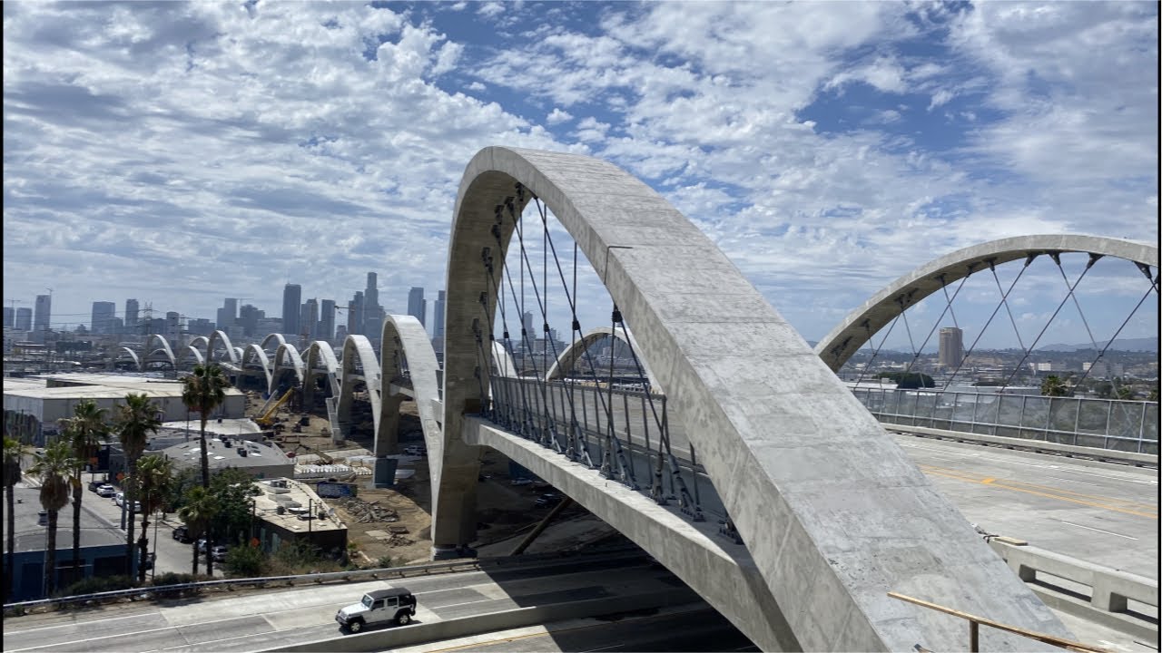 LIVE - 6th St Bridge Cruise - Downtown Los Angeles - ICE Metropolitan Detention Facility 🥸