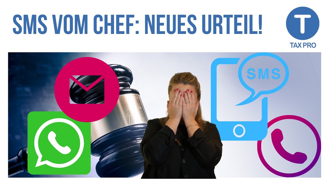 SMS vom Chef: Muss ich immer erreichbar sein? Neues Urteil!