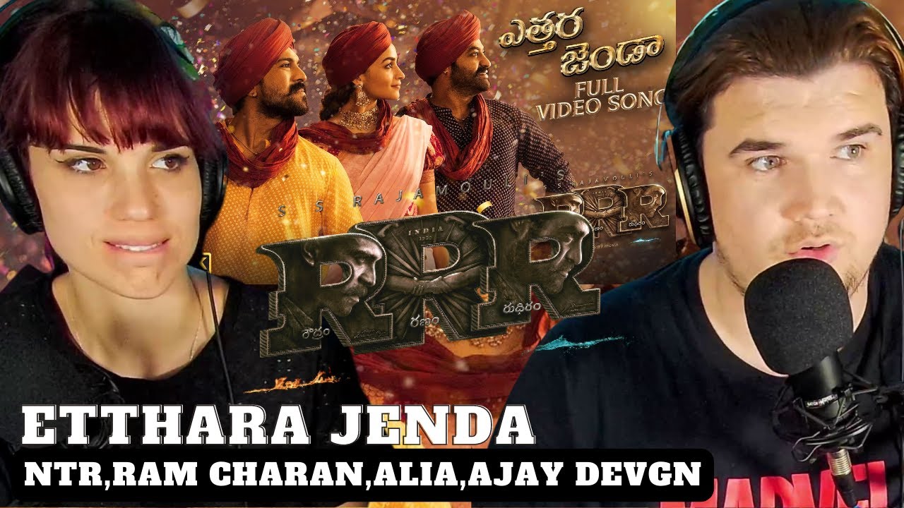 PARTY! Etthara Jenda Full Video Song(Telugu) | RRR | NTR,Ram Charan,Alia,Ajay Devgn, SS Rajamouli