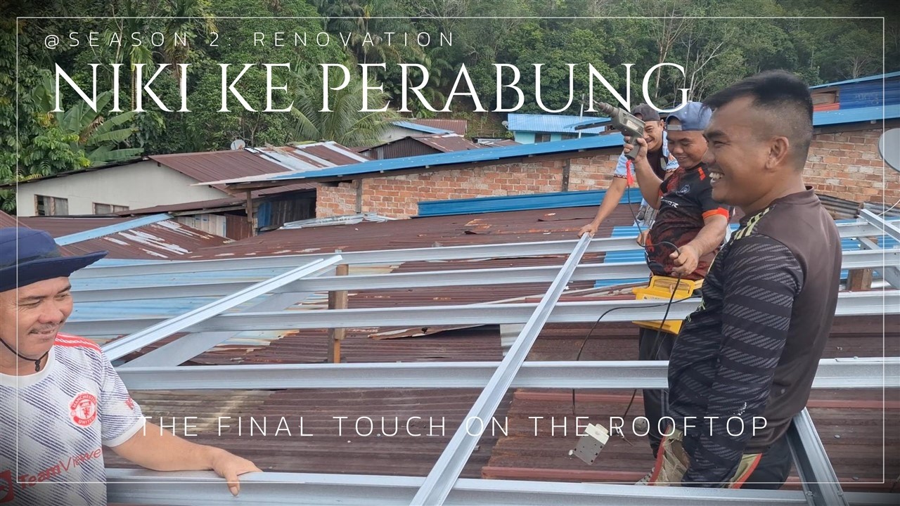 Renovation: Pupuk Begadai Season 2 | Ganti Atap Temporary , Pasang Atap Spandek