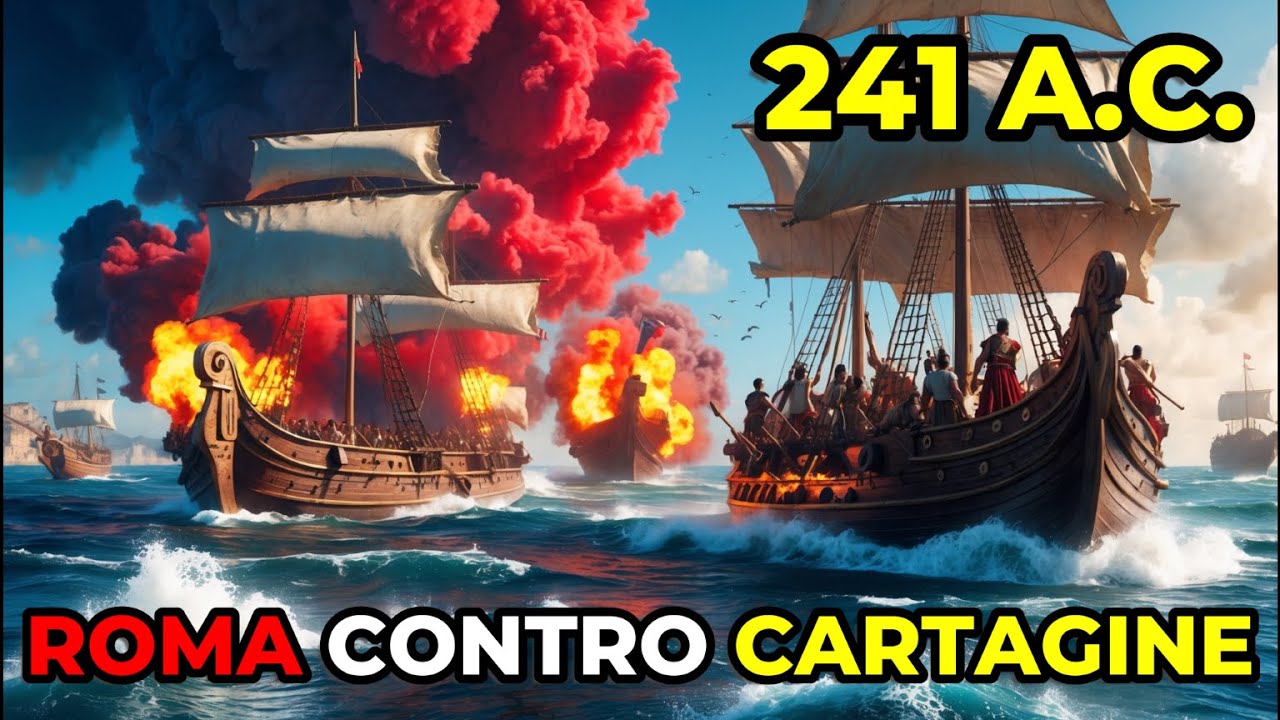Cartagine Bruciava: La Guerra del Mare che Divise il Mediterraneo.