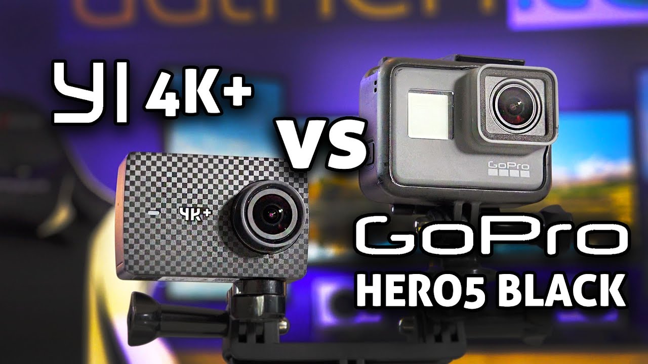 YI 4K+ vs GoPro HERO 5 Black!! (4K)