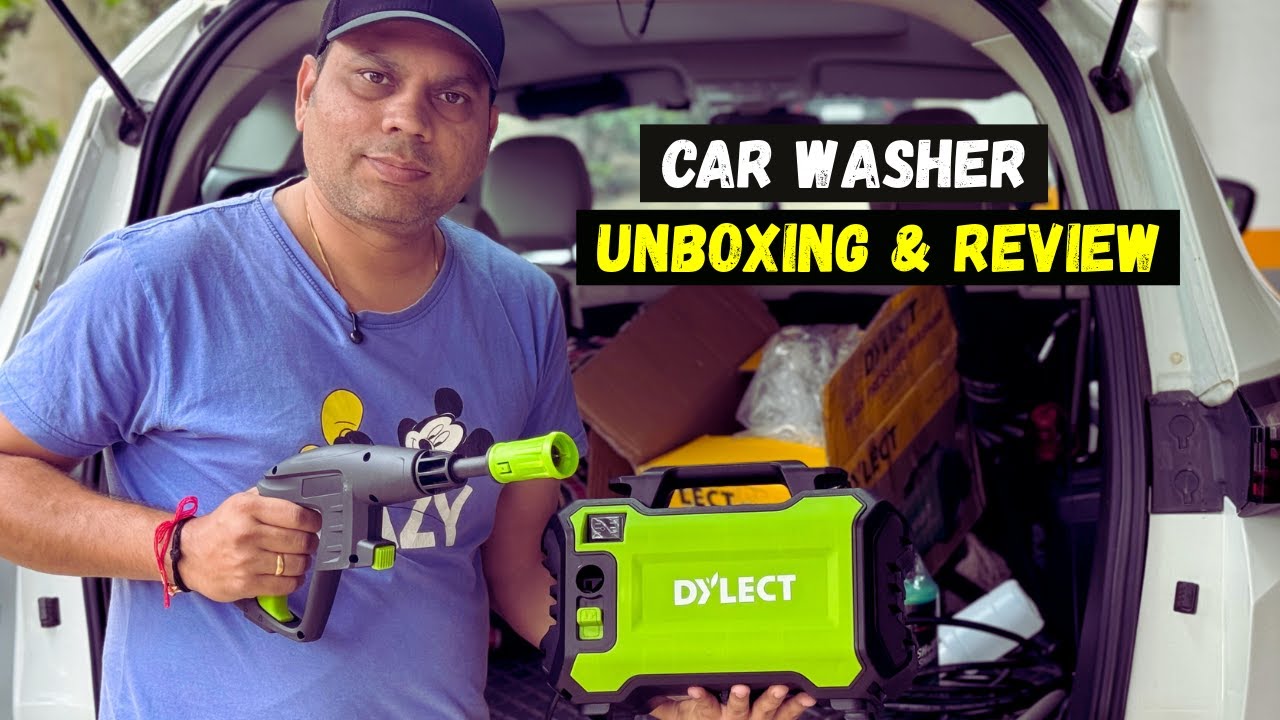 DYLECT Ultra Clean Plus | High Pressure Car Washer Pump 🧽✨ Unboxing & Review 📦🔍
