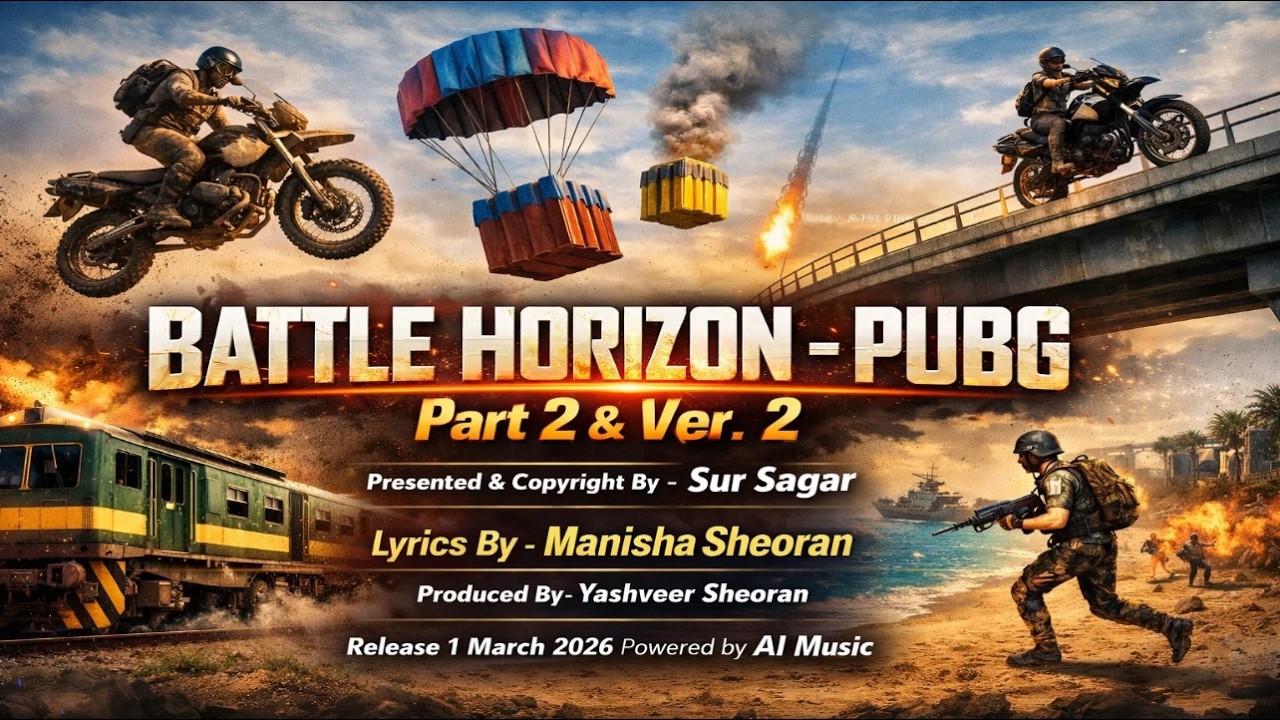 Battle Horizon - PUBG | Part 2 | PUBG Game Background Song | Lyrcis By Manisha Sheoran