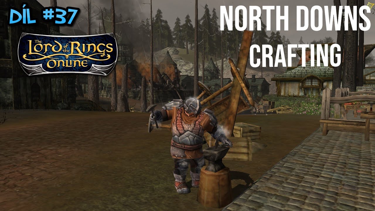 |LOTRO Gameplay| Pár questů a taky Crafting # 37 |CZ/SK|