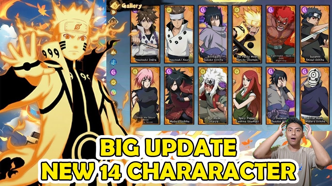 AKHIRNYA GAME NARUTO TERBAIK INI COMEBACK! RILIS 14 KARAKTER BARU YANG SUPER KEREN