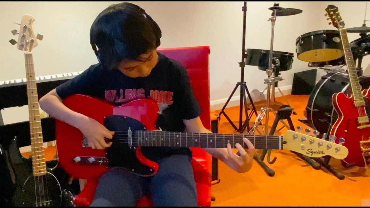 My Way - LIMP BIZKIT - Guitar + Piano cover - Sam Rivers Tribute - Max 12 Years Old - Wes Borland