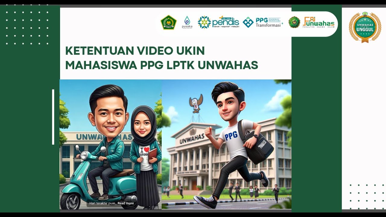 Ketentuan Video Pembelajaran & Berkas UKin LPTK Unwahas