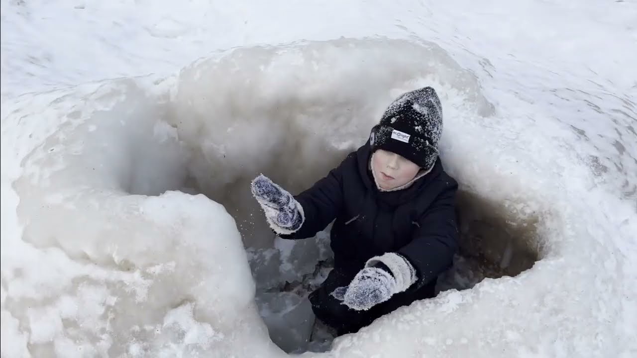 Ледяные красоты Латвии - поездка на море в город Туя (Латвия)