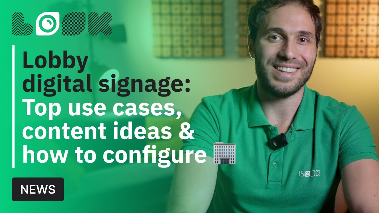 Lobby Digital Signage: Top Use Cases, Content Ideas & Setup Tips