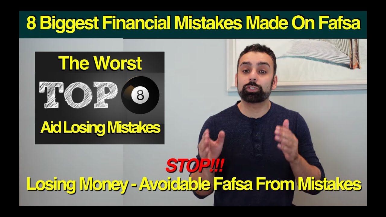 8 самых больших финансовых ошибок при заполнении формы FAFSA, которые могут стоить вам денег — Ош...