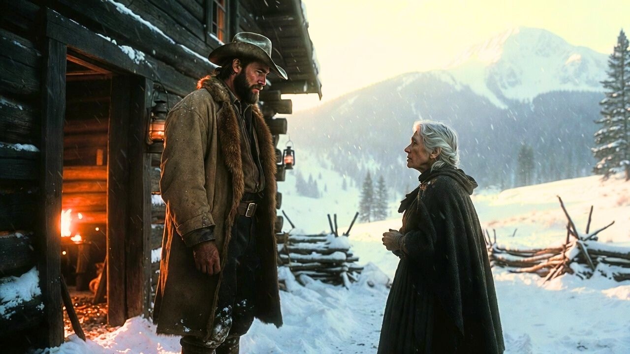 Old Woman Begged One Night Shelter — What This Mountain Man Did Shook the Town