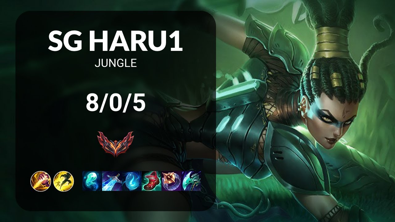 SG Haru1 Nidalee vs Gragas JUNGLE - KR  Patch 13.16