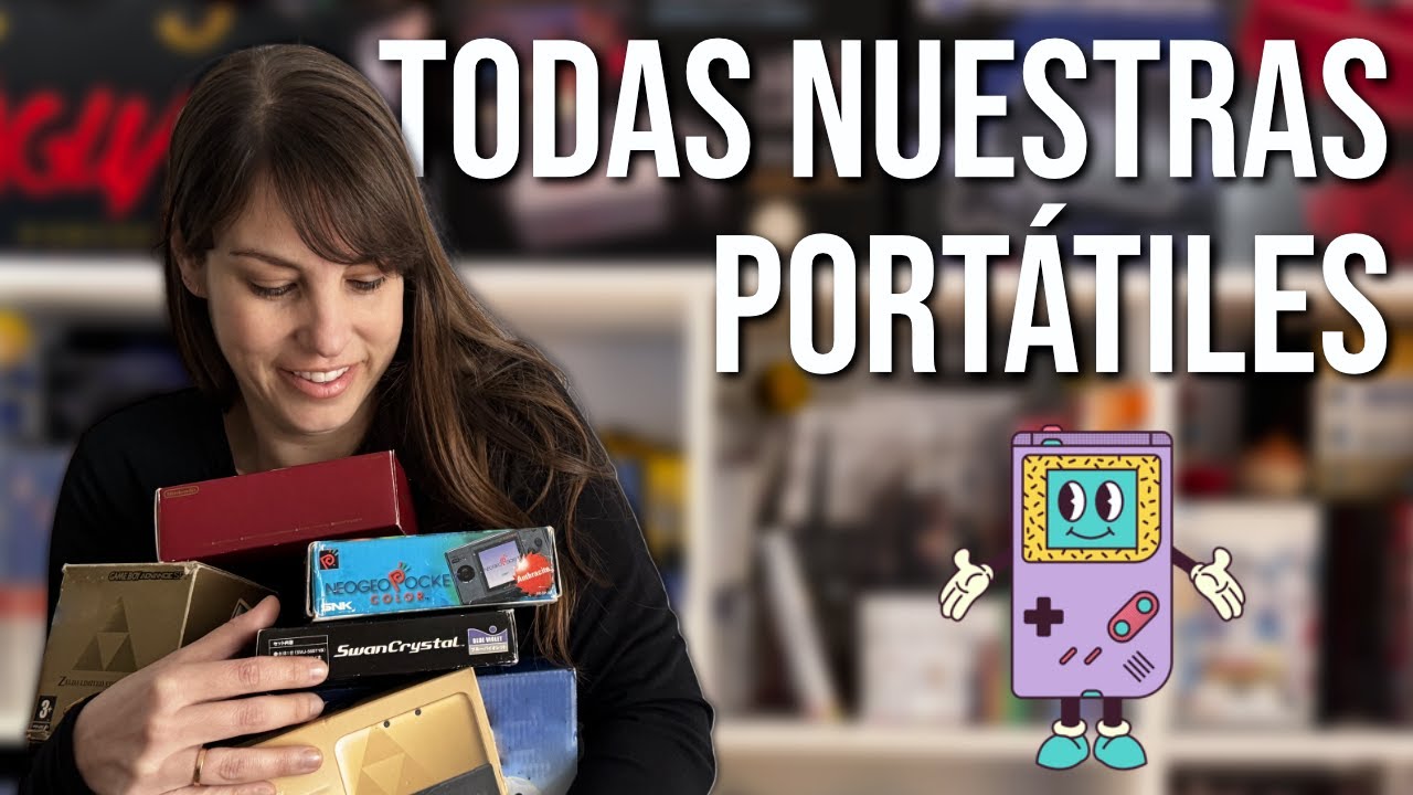 Os enseñamos nuestra colección de CONSOLAS PORTÁTILES