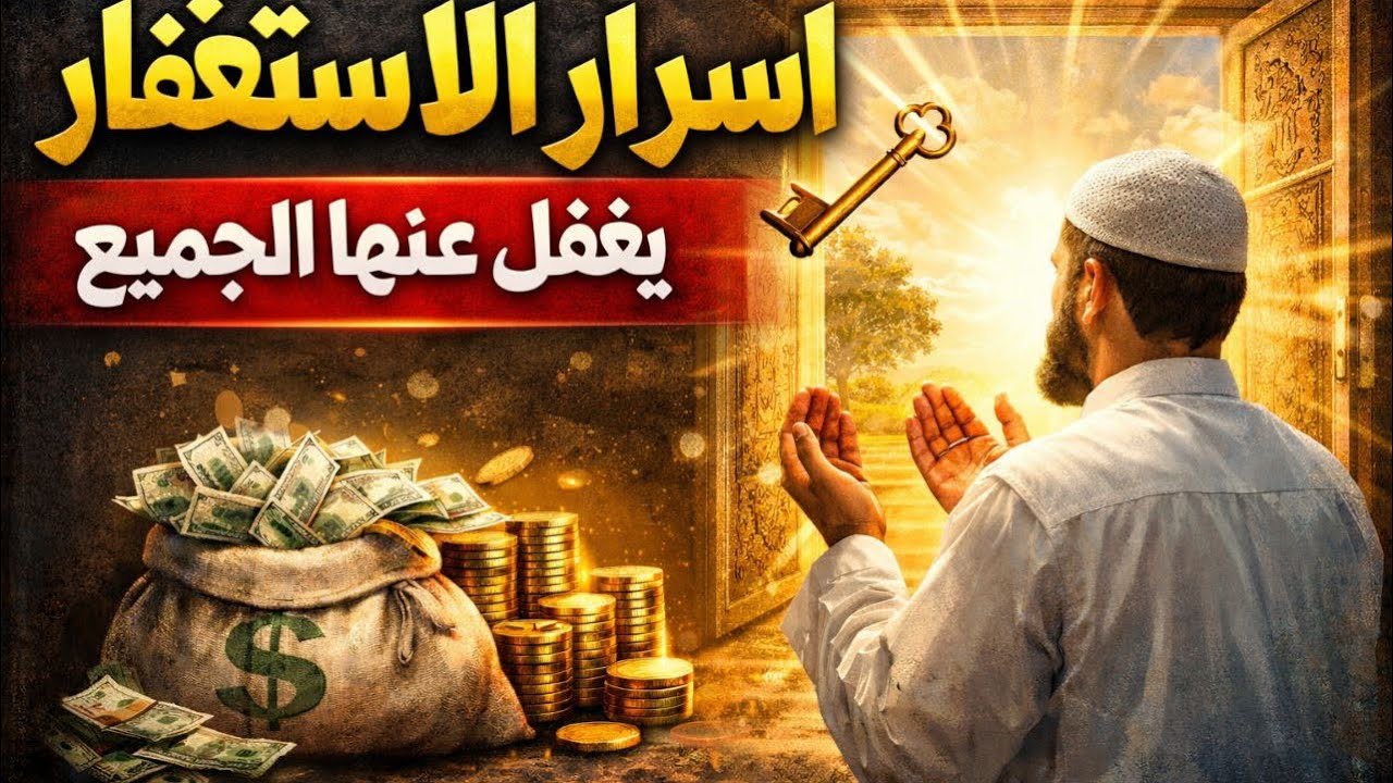👉 الاستغفار الذي يغير حياتك ويفتح لك أبواب الرزق