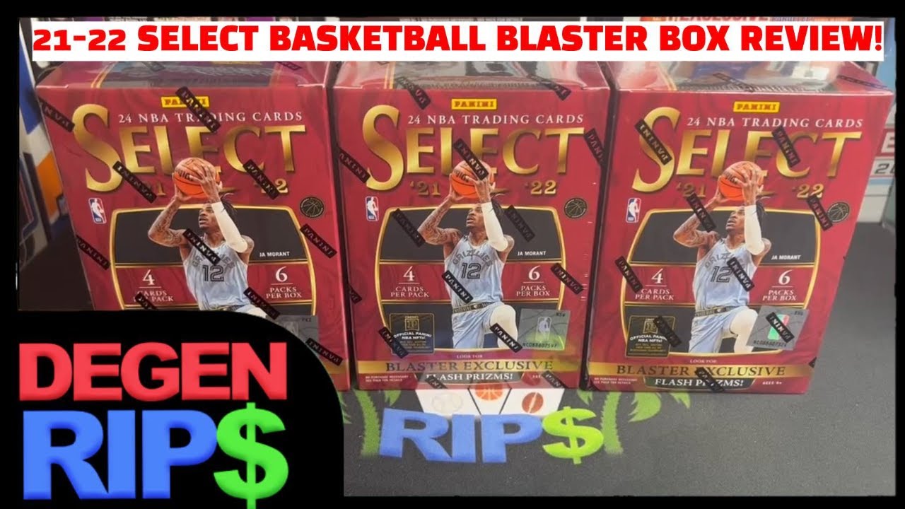 First Look! 2021-22 Select Basketball Blaster Box Review!
