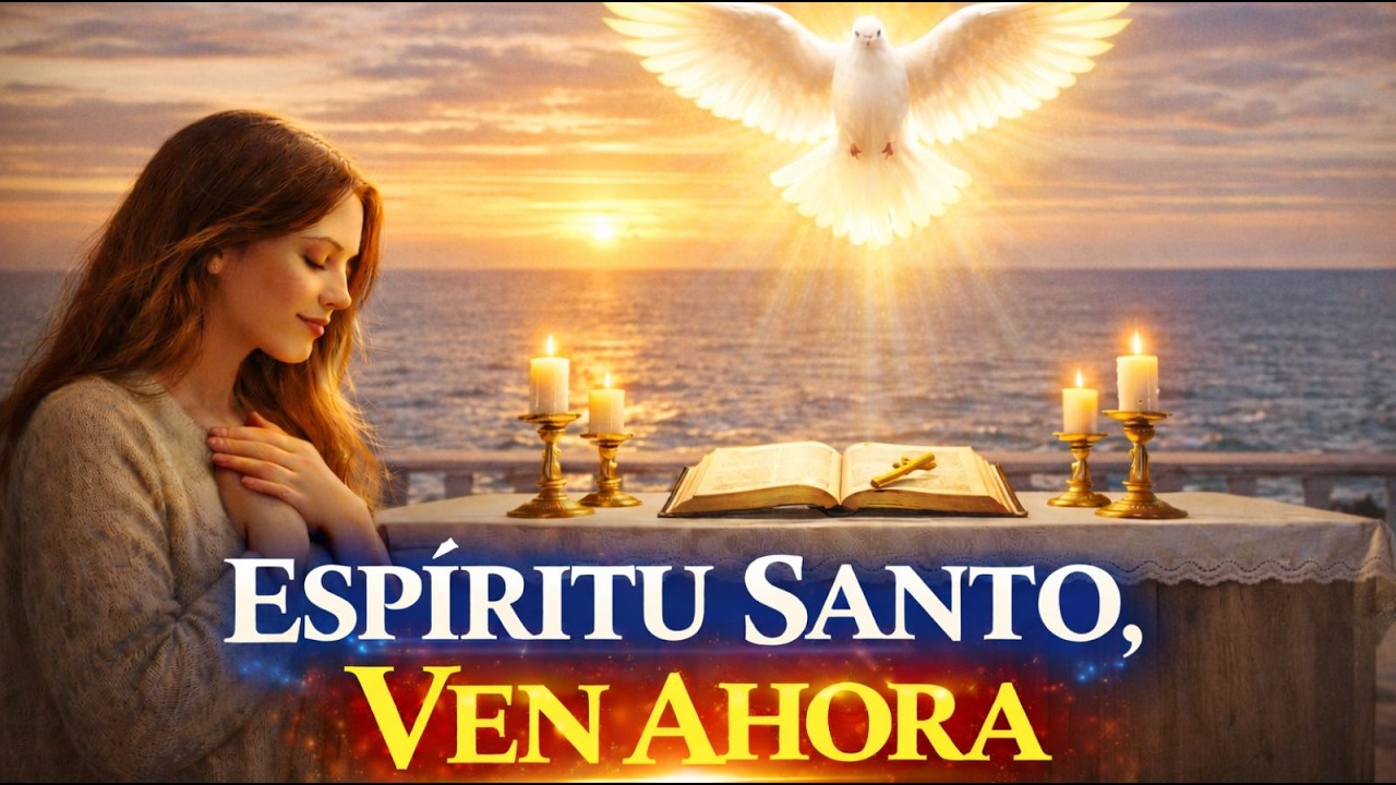 Espíritu Santo, Ven Ahora | Cantos hermosos al espíritu santo de Sanación y Paz que Toca el Corazón 