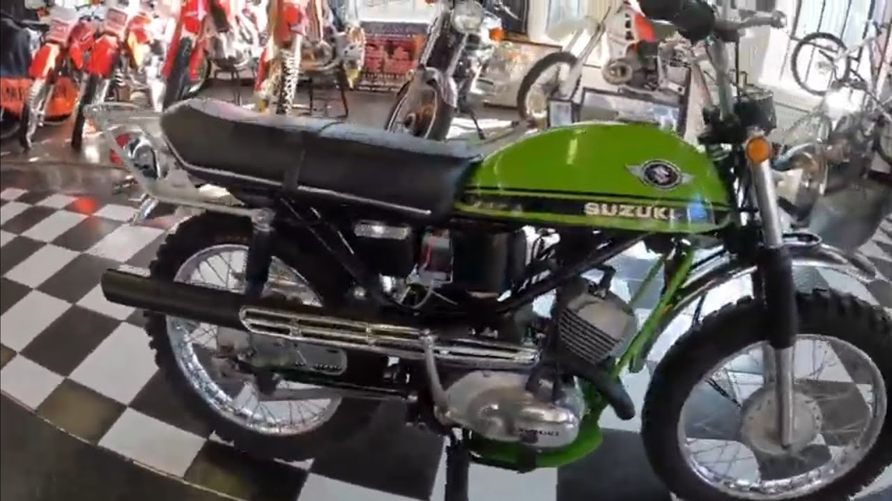 НОВЫЙ 1971 Suzuki TC120 Cat Scrambler