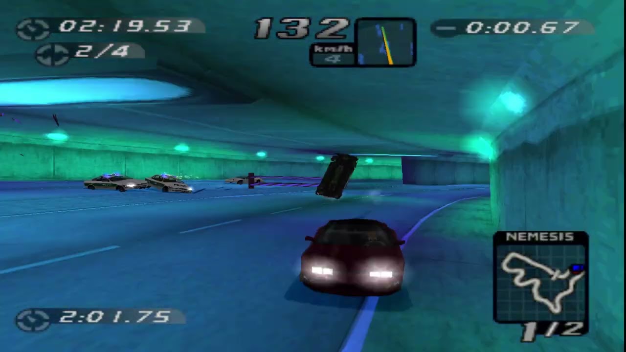 Let's Play Need For Speed High Stakes (PS1 Revisited) - Landstrasse - DUEL Hot Pursuit - Firebird TA