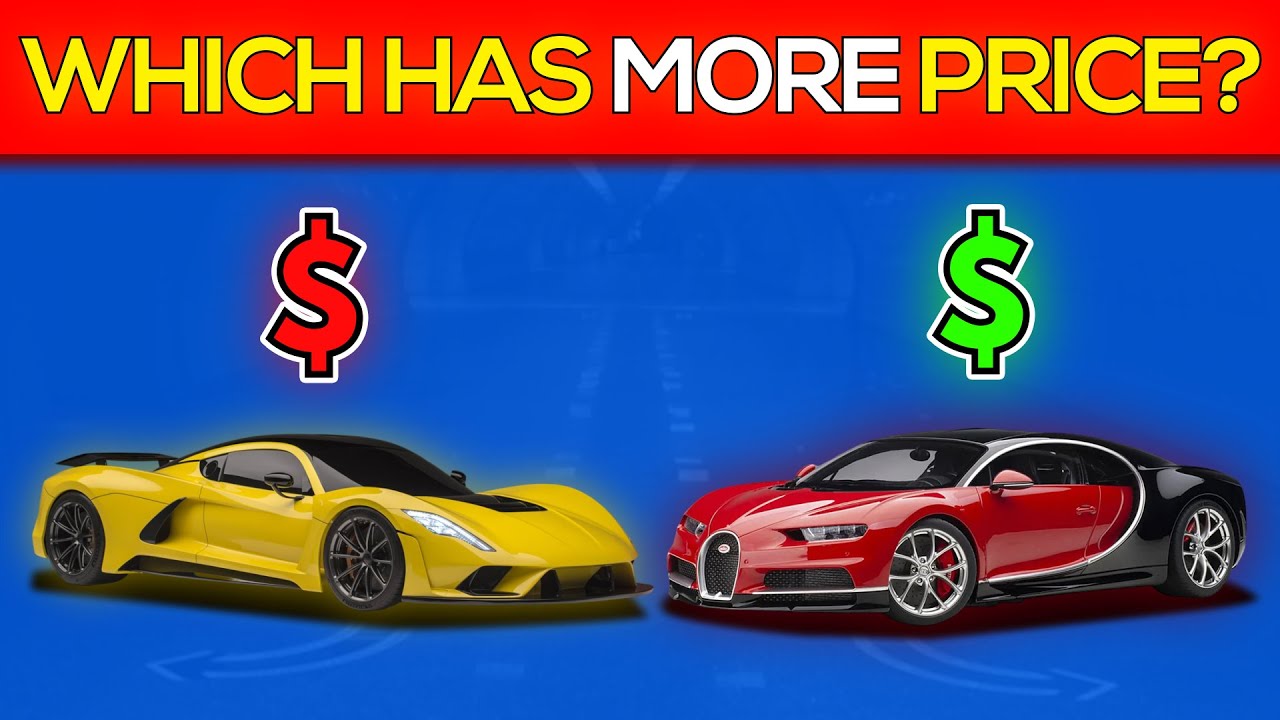 💲 Guess Which Supercar is More Expensive 💲 Car Quiz