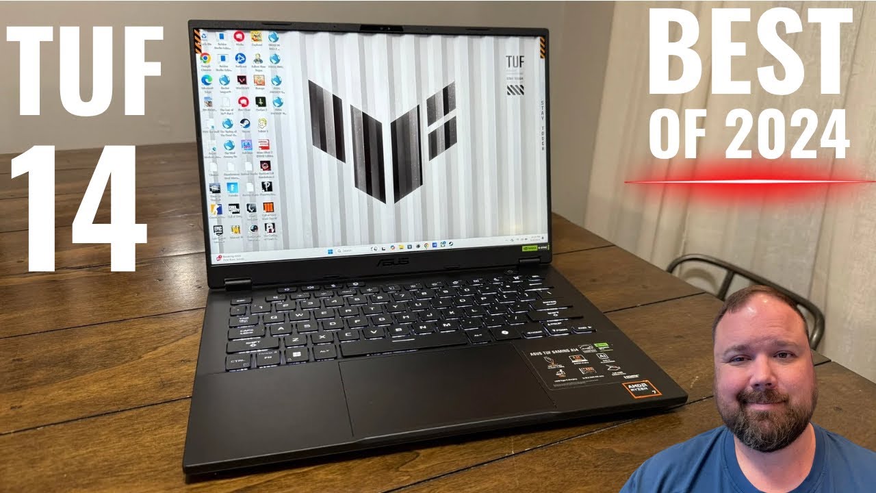 The BEST 14-inch Gaming Laptop of 2024! ASUS TUF 14 REVIEW!