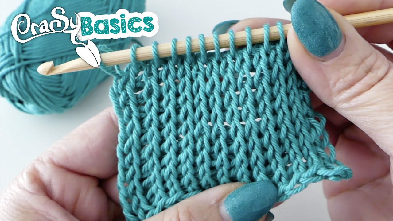 Häkeln wie gestrickt - der tunesische Strickstich