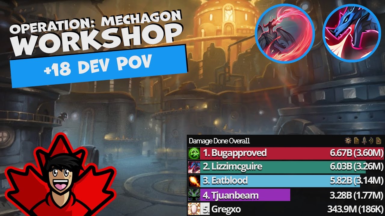 +18 Operation Mechagon Workshop | Dev Evoker POV