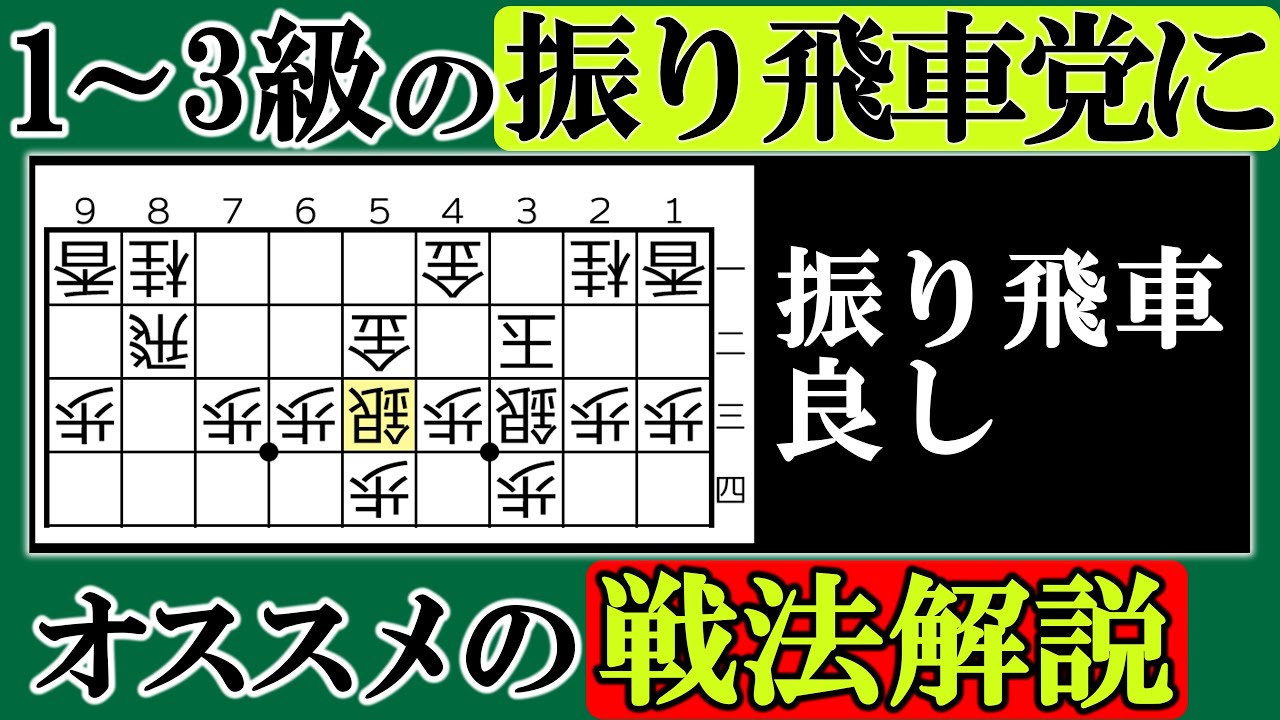 【将棋戦法講座】初段になりたい級位者にオススメ！角交換四間飛車について解説