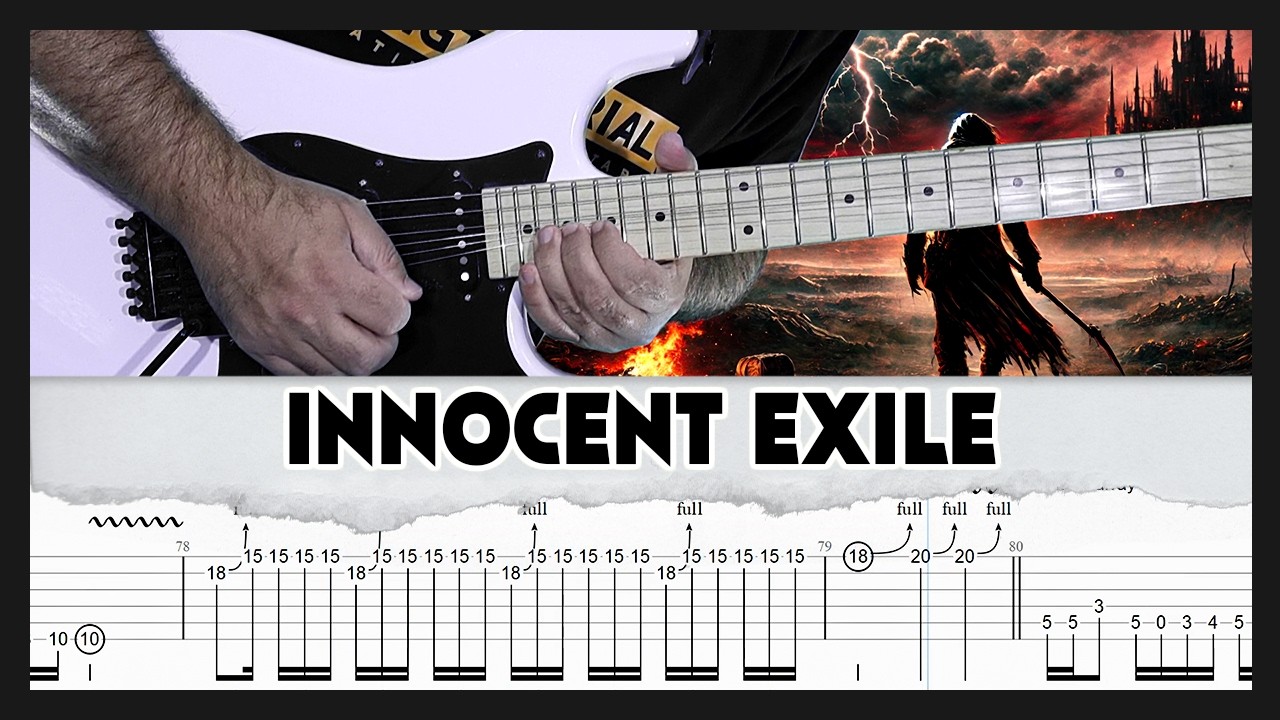 Iron Maiden | Innocent Exile | TAB | Guitar Cover | Lesson