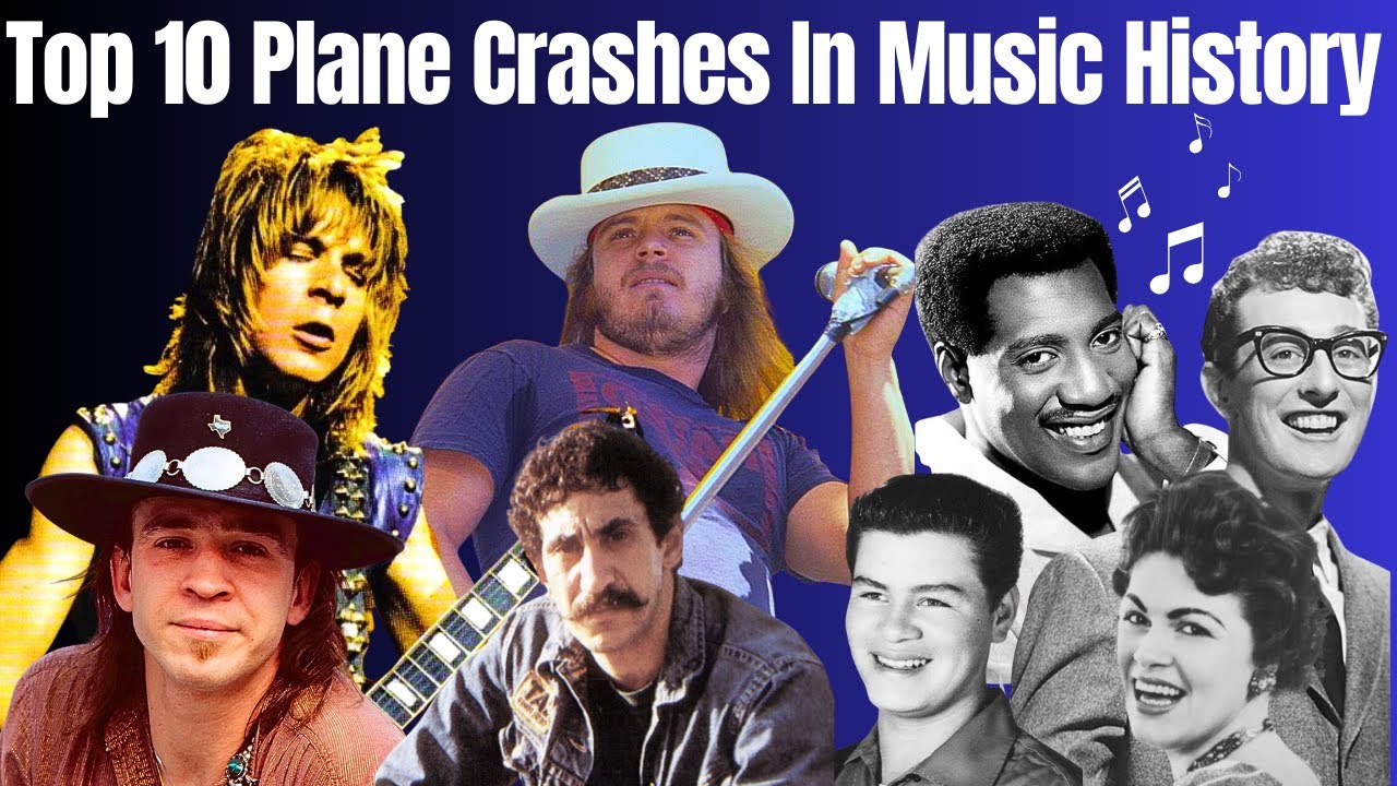 Top 10 Rock Band Plane Crashes Explained! We Examine 10 Famous Rock Band Crashes And What Went Wrong