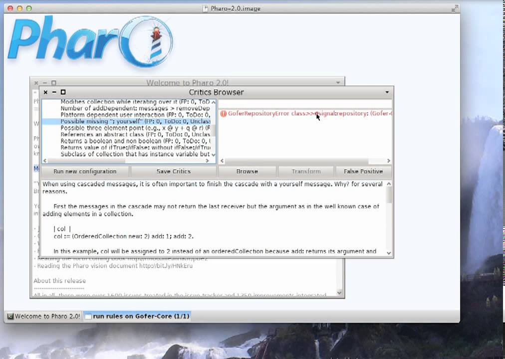 ST 4U 386: Code Critic in Pharo