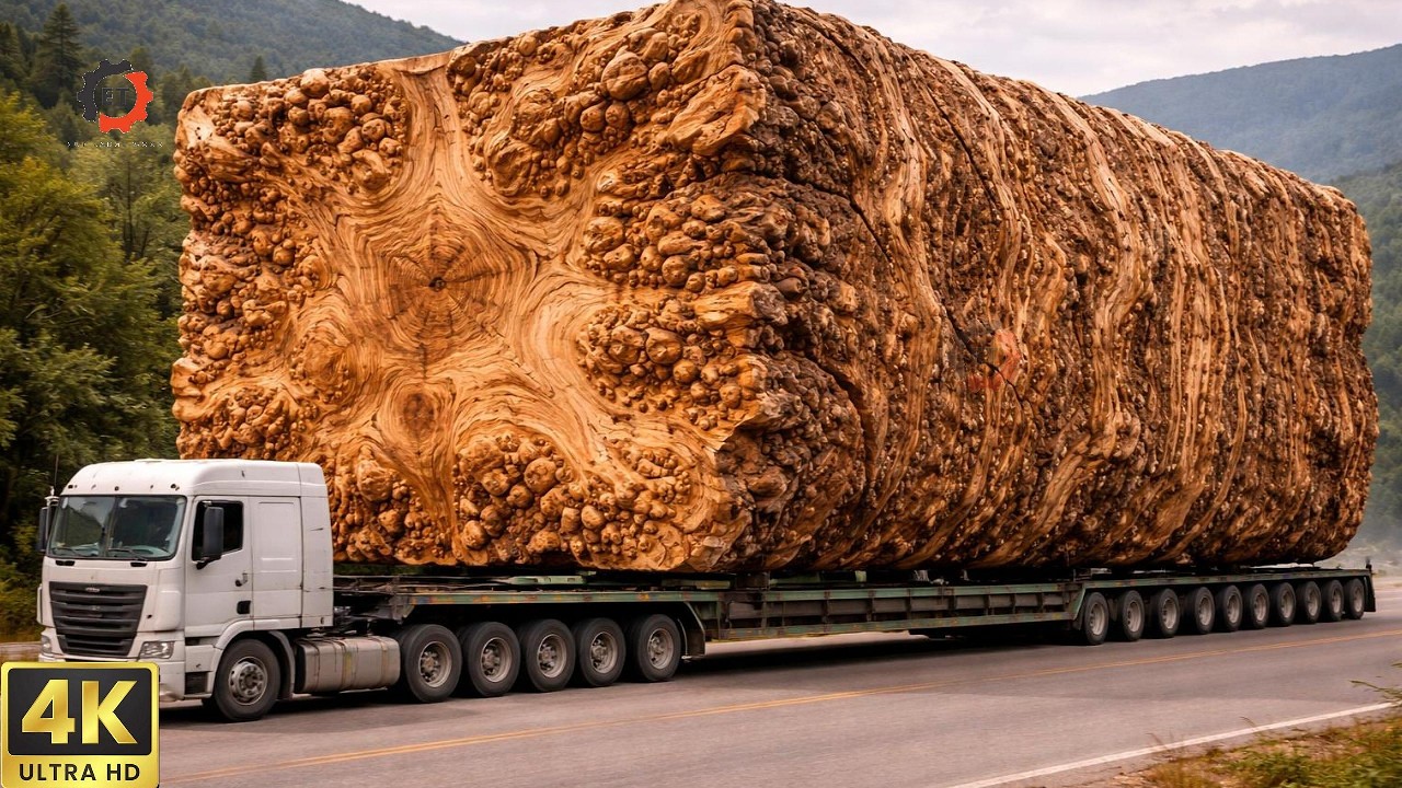 Advanced Wood Factory Skills | Giant Logs Turned into Premium Furniture