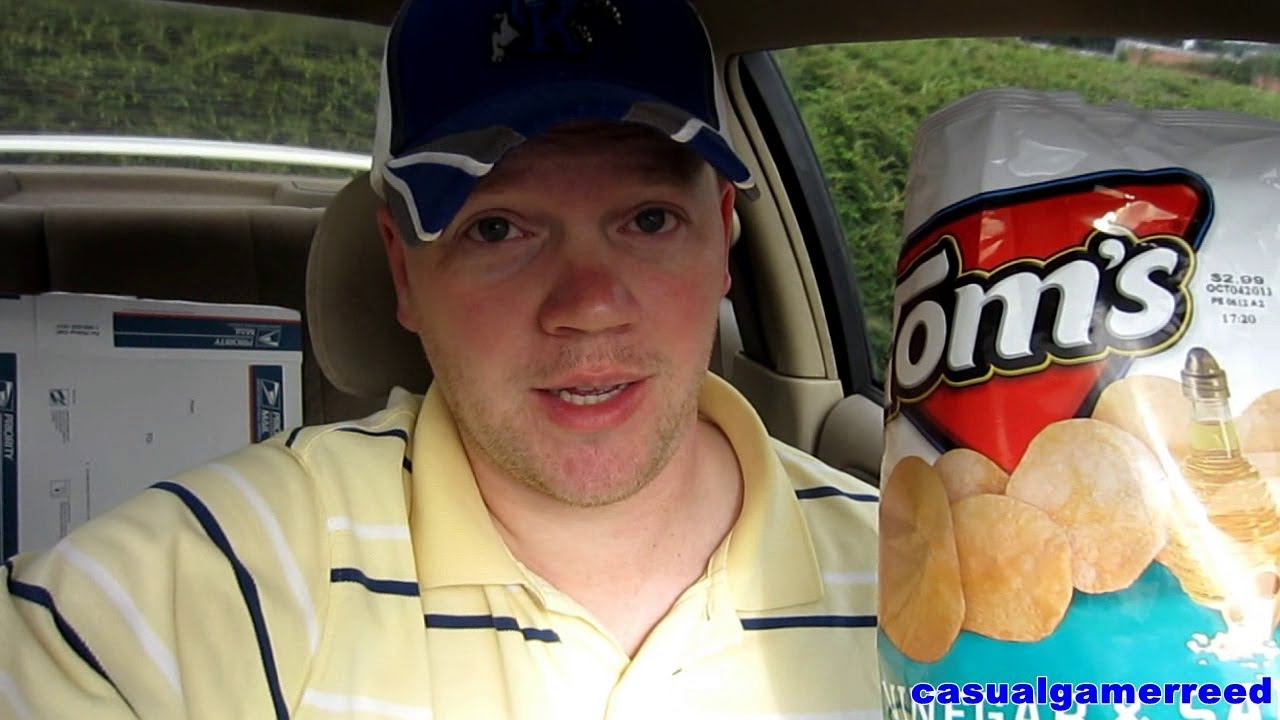Reed Reviews - Tom's Vinegar & Salt Potato Chips