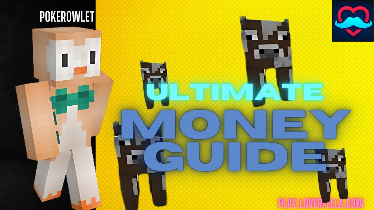 My Ultimate Guide to Money on the LoverCraft (Loverfella) server!!